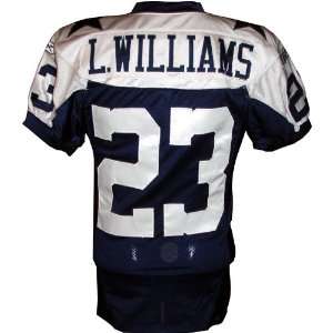 Lenny Williams #23 Cowboys Game Issued Navy Jersey(Size 44)(Tagged 