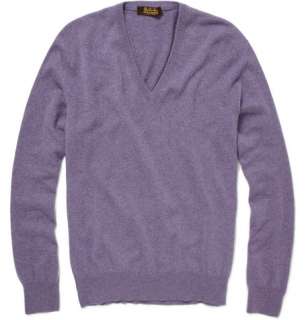   Clothing  Knitwear  V necks  V Neck Baby Cashmere Sweater