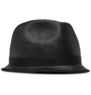  Accessories  Hats  Fedora and trilby  Straw Trilby 