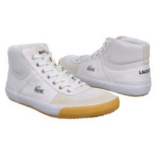 Mens Lacoste Alecto Mid White Shoes 