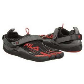 Athletics Fila Mens Skele Toes 2 Black/Red Shoes 