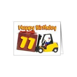  Forklift card for an 11 year old Card Toys & Games