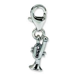 Sterling Silver Reflections Trumpet Click on for Bead (4mm 