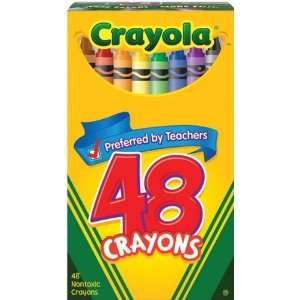com Crayola Crayons 48 pieces in A Jumbo Box (Pack of 6) 288 Crayons 