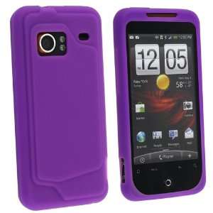  Silicone Skin Case for HTC Droid Incredible, Dark Purple 