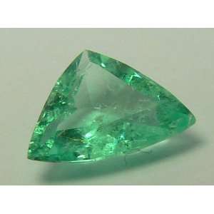   04cts Loose Natural Colombian Emerald~ Kite Cut 