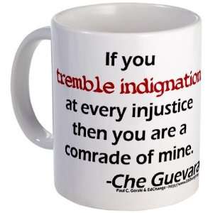 Injustice Quote Che guevara Mug by   Kitchen 