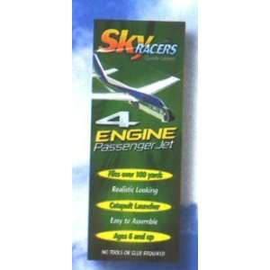    SKY RACERS 4 ENGINE PASSENGER JET by White Wings Toys & Games