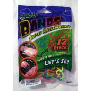   Bands Shaped Rubber Bands   12 Pieces   Lets SK8 [Toy] Toys & Games