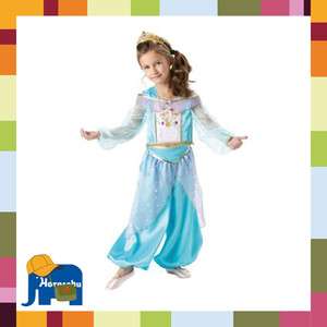 Rubies Kinder Kostüm Sparkle Jasmin Aladdin Disney Prinzessin Harems 