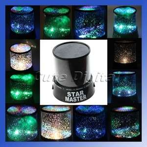 Amazing LED Star Master Light Nightlight Projector Lamp  