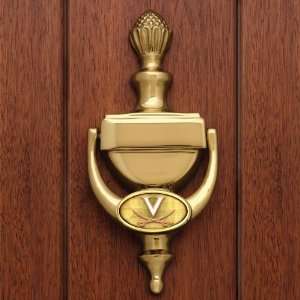 VIRGINIA CAVALIERS Team Logo Welcome To Our Home Solid BRASS DOOR 