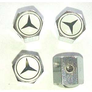  Mercedes Benz Anti theft Car Wheel Tire Valve Stem Caps 