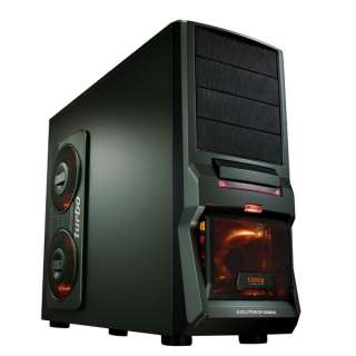 MS Tech Gehäuse CA 0300 NG VIPER Gamer Tower Real Gunmetal/orang