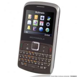 Motorola Starling EX112 Titanium QWERTZ Handy  6947681504981  