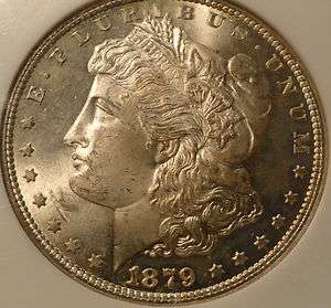 1879 S Morgan Dollar MS 64, NGC #1950060 032  