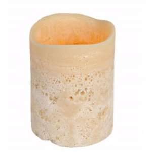   Flameless LED Candle with Rain Scent  Sand  Case of 16