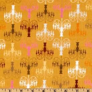  44 Wide Daisy Cottage Chandelier Daisy Yellow Fabric By 
