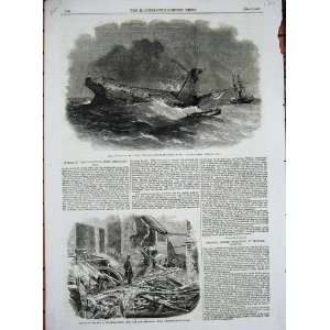   1857 Life Boat Tagus Ship Martin Luther Wolverhampton