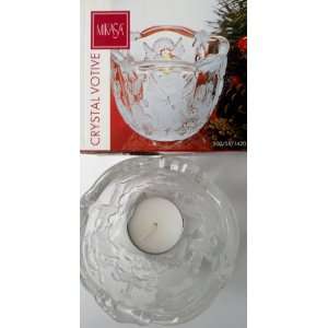  Holiday Crystal Cherub Votive with Candle 3