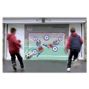 Double Garage Door Soccer Target 