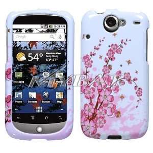   Flowers Phone Protector Faceplate Cover For HTC Nexus One(Google