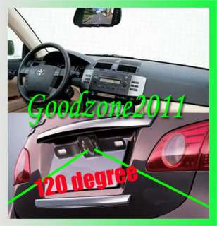 A1 New 7 Car LCD Monitor Mirror + IR Reverse Car Rear Backup Camera 