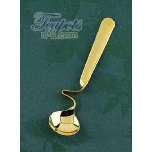 Gold Plated Honey Spoon