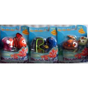 Disney Squish Ins Figures Set   Nemo Dory & Squirt  Toys & Games 