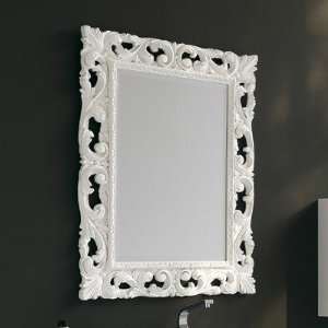  Archeda V Mirror in Eclectic White