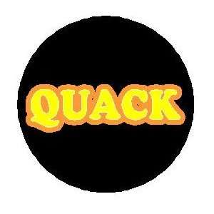  QUACK 1.25 Magnet ~ Yellow Duck 