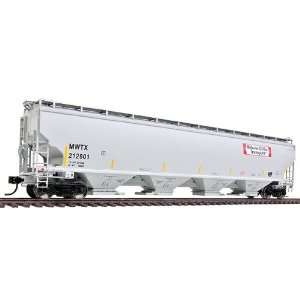   Covered Hopper Assembled    Midwest DDGs Transport MWTX #212601 (gray