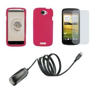   Skin Cover + Atom LED Keychain Light + Screen Protector + Wall Charger