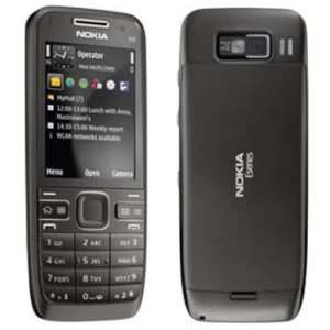 NEW UNLOCKED NOKIA E52 BLACK GPS WIFI 3G 3MP CELL PHONE  