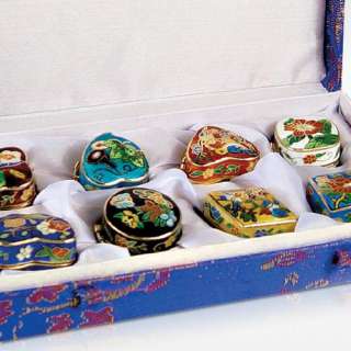 Cloisonne Keepsake Sharing Urns   Handcrafted 8 Pack   