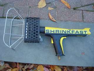 SHRINKFAST #975 PROPANE HEAT GUN FOR SHRINK WRAP GREAT  