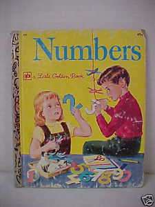1955 Numbers (A Little Golden Book) Childrens Book  