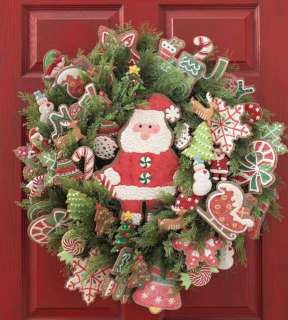 RAZ Imports GJ 6 inch Candy Elf Christmas Ornaments set of 5 Claydough 