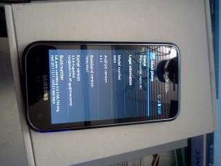   Galaxy S Vibrant Unlocked Android Cyanogen Ice Cream Sandwich Rooted