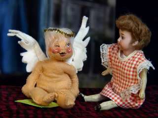 Felt Annalee Mobility Fledgling Baby Angel Doll PA Letitia Penn Club 