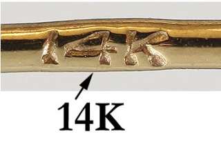 1950s VINTAGE GARNET 14K GOLD FLORENTINE FINISH SCREW BACK EARRINGS 
