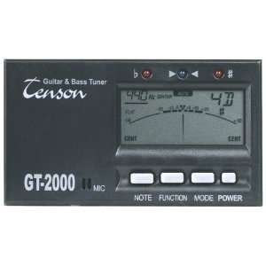 Stimmgerät für Gitarre und Bass GT 2000 LCD Tuner  