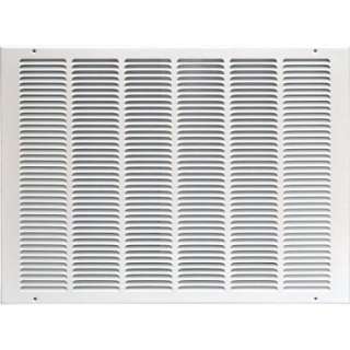 SPEEDI GRILLE 25 in. x 20 in. White Return Air Vent Grille with Fixed 