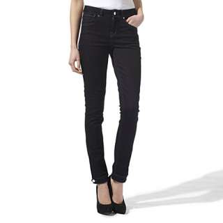 Button cuff slim jeans   KAREN MILLEN   Straight   Denim   Womenswear 