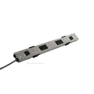 Designers Edge Heavy Duty 24 In. Diamond Plated Outlet Strip L 817 at 