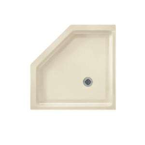 Swanstone 38 in. x 38 in. Solid Surface Single Threshold Shower Floor 