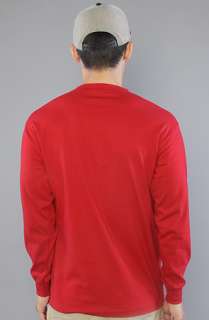 Diamond Supply Co. The UnPolo LS Tee in Red  Karmaloop   Global 