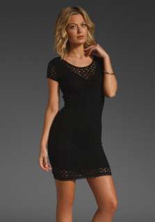   Sleeve Gypsy Lace Dress in Black 