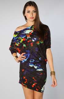 NYC Boutique The Paint Splash Dress in Navy  Karmaloop   Global 