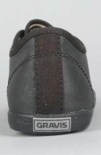 Gravis The Slymz Sneaker in Black Wax  Karmaloop   Global 